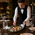 Oval Bowls 300mm Glass for Dining and Serving (Pack of 6)