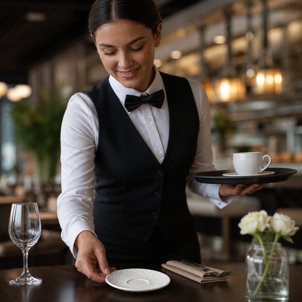 Alumina Saucers 117.5mm Vitrified Ceramic for Hospitality (Pack of 12)