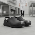 EVA Black Protect Clogs with 200J Steel Toe Cap for Work Safety