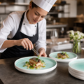 Plates 270mm Porcelain for Stylish Table Settings (Pack of 4)