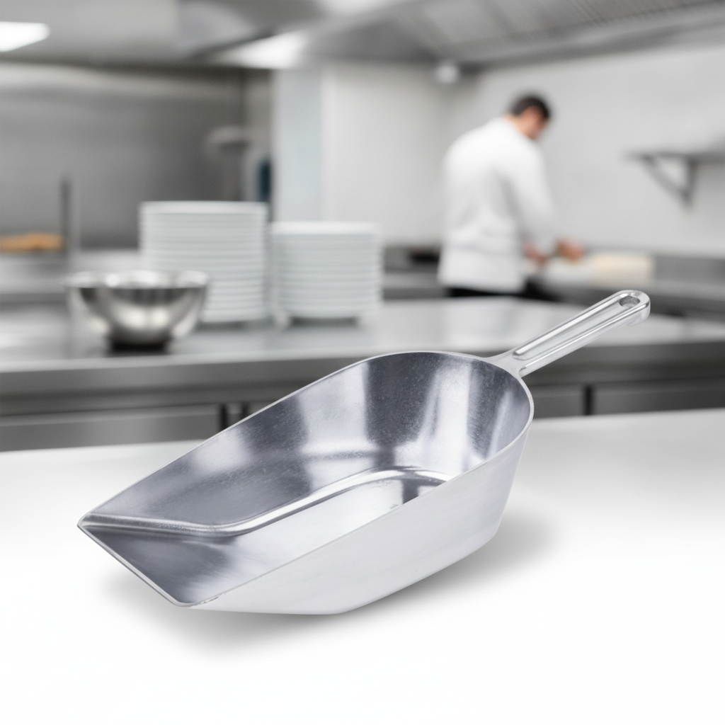 Aluminium Serving Scoop 1065ml for Catering Businesses