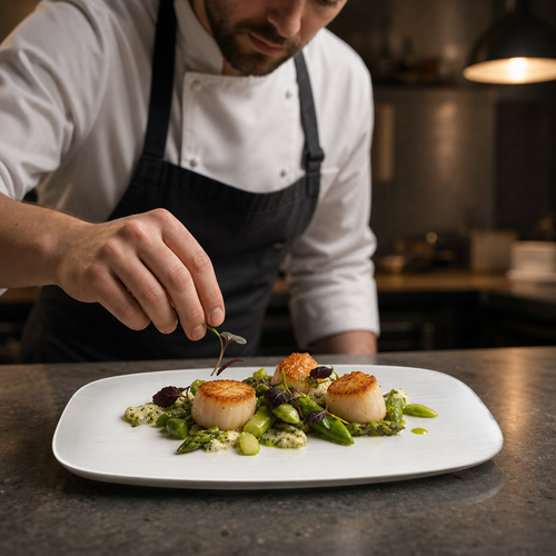 Chef's Oblong Plates x 280 152mm Grey Vitrified Ceramic for Restaurants & Catering (Pack of 12)