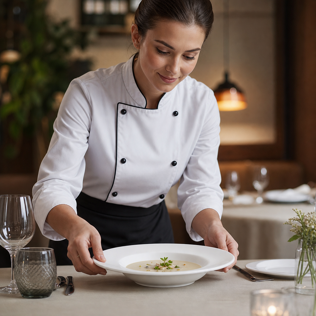 Soup Bowls 225mm Porcelain for Catering Environments (Pack of 24)