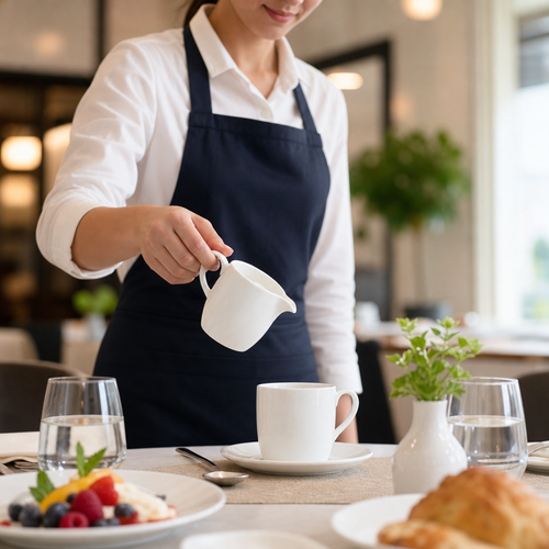 Bone China White Jugs 120ml for Hotels & B&Bs (Pack of 6)