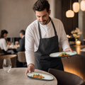 Shadow Small Platters 230x110mm Stoneware for Elegant Dining (Pack of 6)