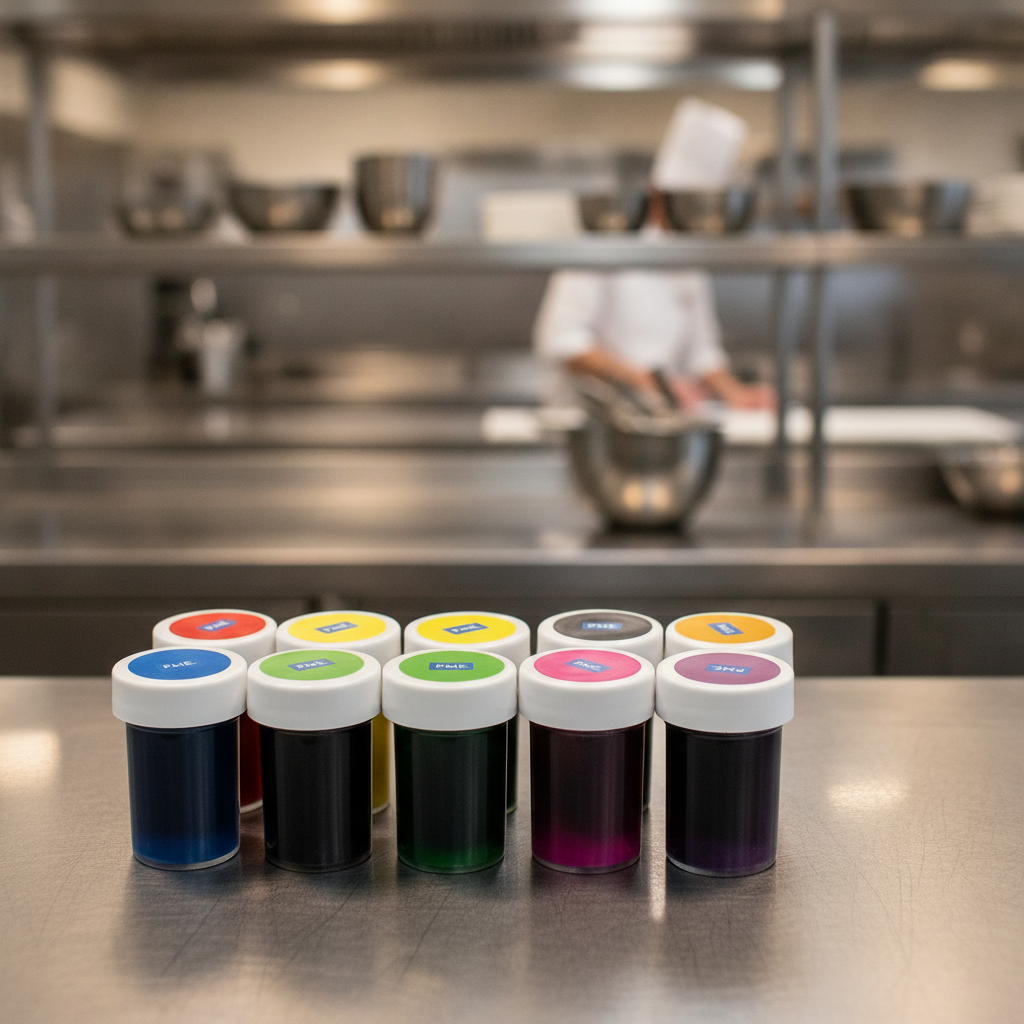 Multi Colour Paste Set 141x71mm for Cake Decoration (Pack of 8)