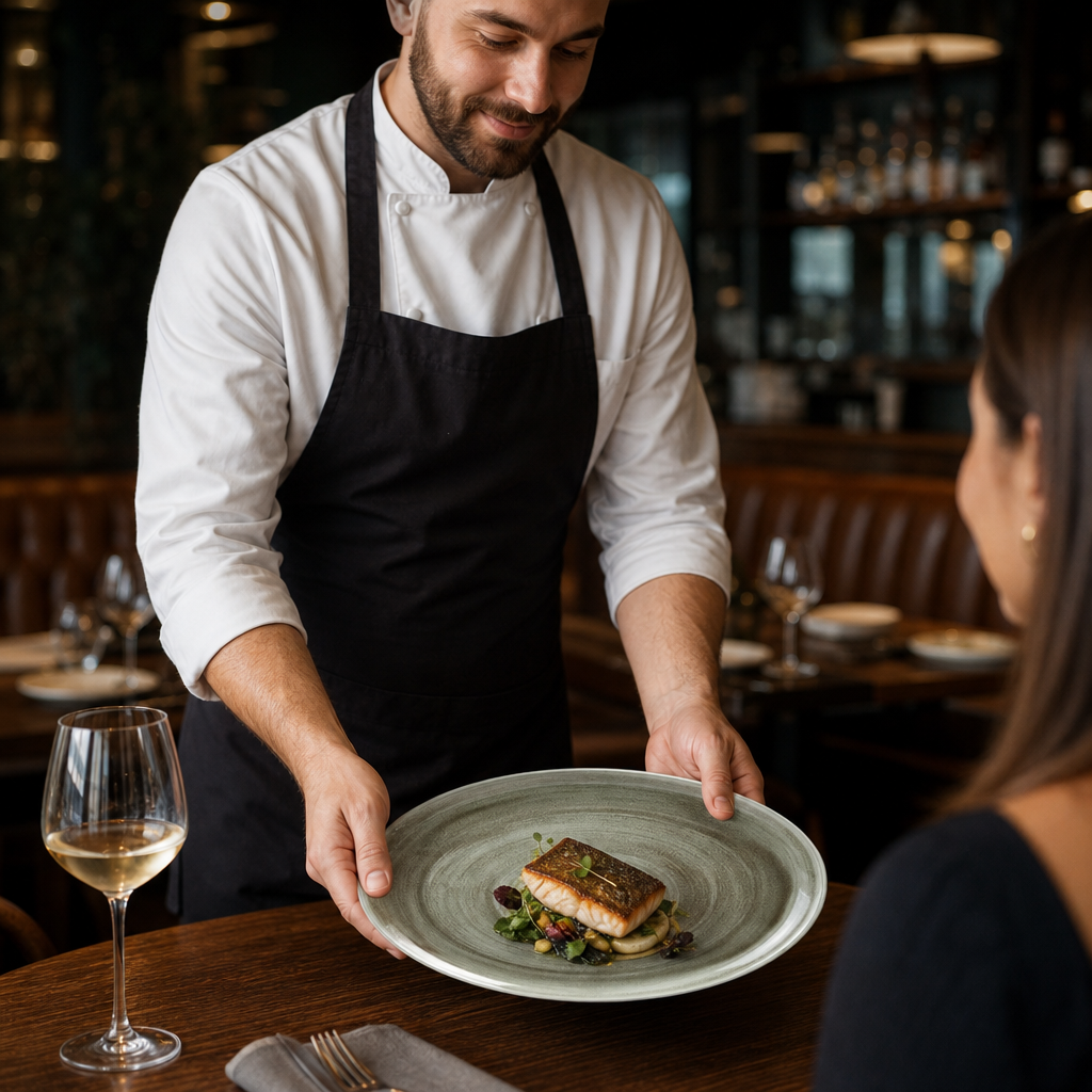 Coupe Round Plates 324mm Porcelain for Pubs & Restaurants (Pack of 6)