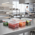 Polypropylene Gastronorm Food Containers 13.7L for Commercial Kitchens (Pack of 4)