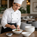 Oatmeal Bowls 160mm Porcelain for Commercial Use (Pack of 36)