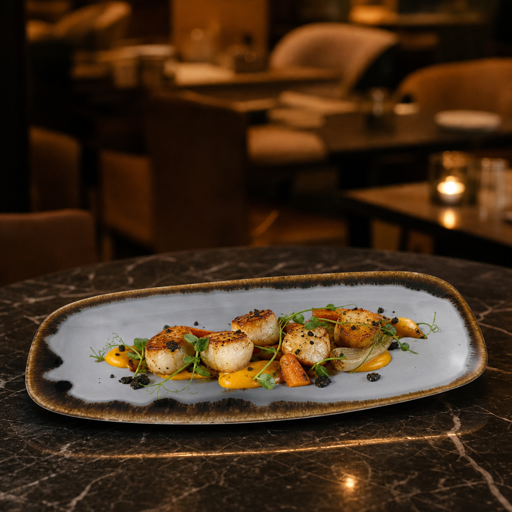 Hand-Finished Oblong Plates Grey Porcelain for Modern Dining (Pack of 12)