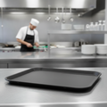 Polypropylene Non-Slip Tray Black 410mm for Bars & Restaurants
