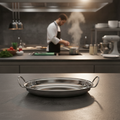 Stainless Steel Deep Oval Tray 200x150mm for Professional Use