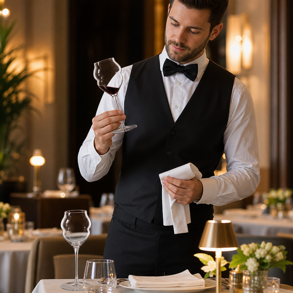Crystal Glass Wine Flutes 300ml for Restaurants & Bars (Pack of 24)