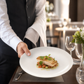 Coupe Plates 290mm Bone China for Restaurant Dining (Pack of 6)