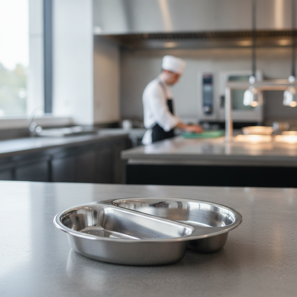 18/10 Stainless Steel Food Pan 305mm for Buffets & Catering