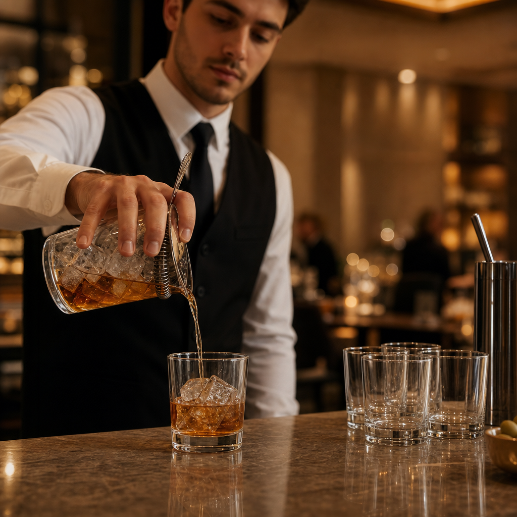 Extra Resistant Clear Glass Old Fashioned Tumblers 360ml for Bars & Pubs (Pack of 6)