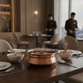 Copper Handi Serving Dish 1.5L for Traditional Dining
