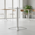 Aluminium Flip Top Table Base 618x618mm for Cafés and Restaurants