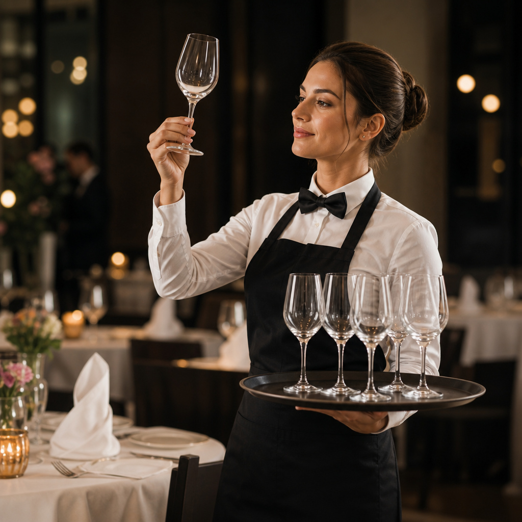 Lead-Free Crystal White Wine Glasses 350ml for Events (Pack of 6)