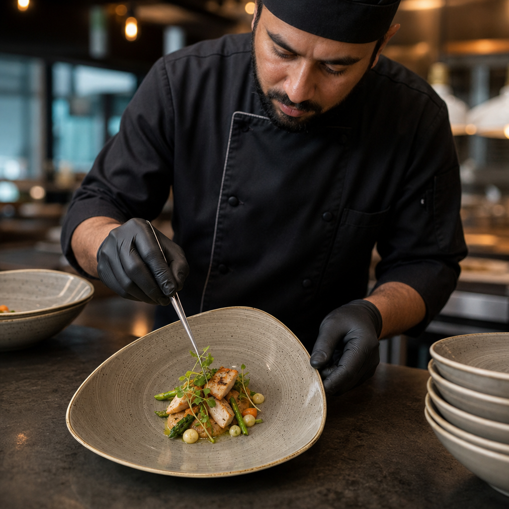 Round Bowls Grey Vitrified Ceramic for Restaurants (Pack of 12)
