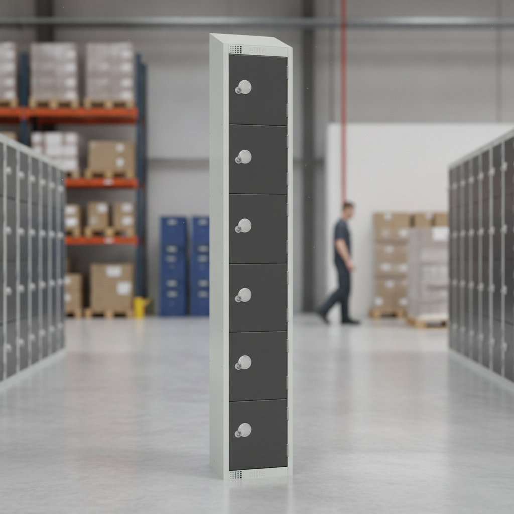 Powder Coated Steel Lockers 300mm Deep for Secure Storage