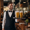 Toughened Glass Conical Beer Glasses 560ml for Bars & Pubs (Pack of 48)
