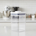 Plastic Square Food Storage Container 1L for Kitchen Use