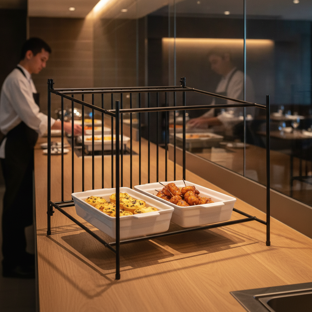 Metal Buffet Stand 490mm for Displaying Food