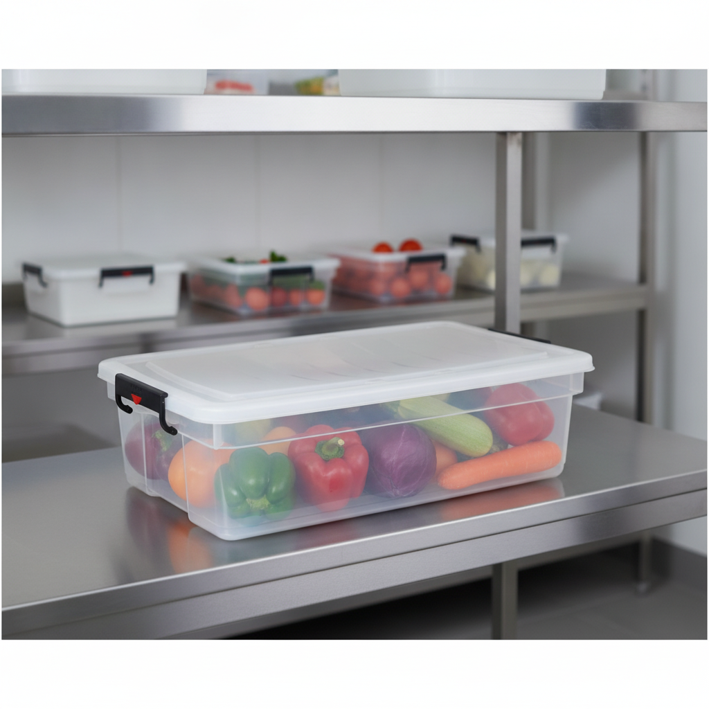 Polypropylene Food Storage Container 40L for Efficient Food Storage