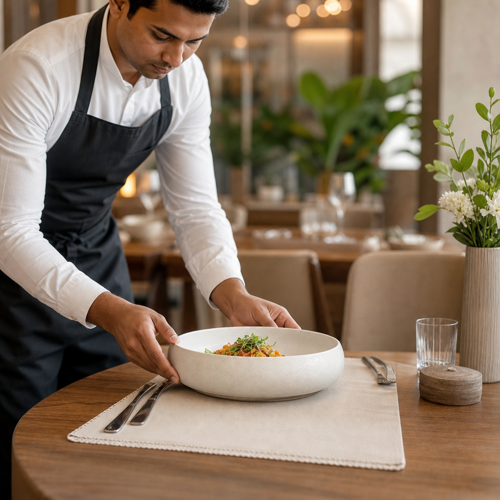 Bowls 230mm Melamine for Dining & Buffet Spaces (Pack of 6)