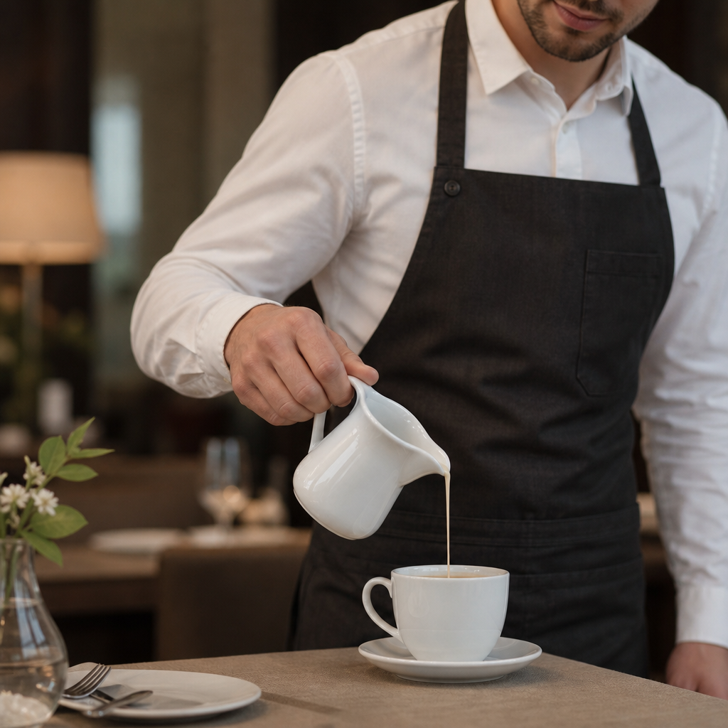 Porcelain Cream Jug 142ml for Professional Catering (Pack of 12)