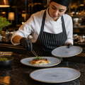 Oval Coupe Plates 270mm Porcelain for Restaurants (Pack of 12)