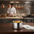 Stainless Steel Mini Casserole Dish 675ml for Food Presentation