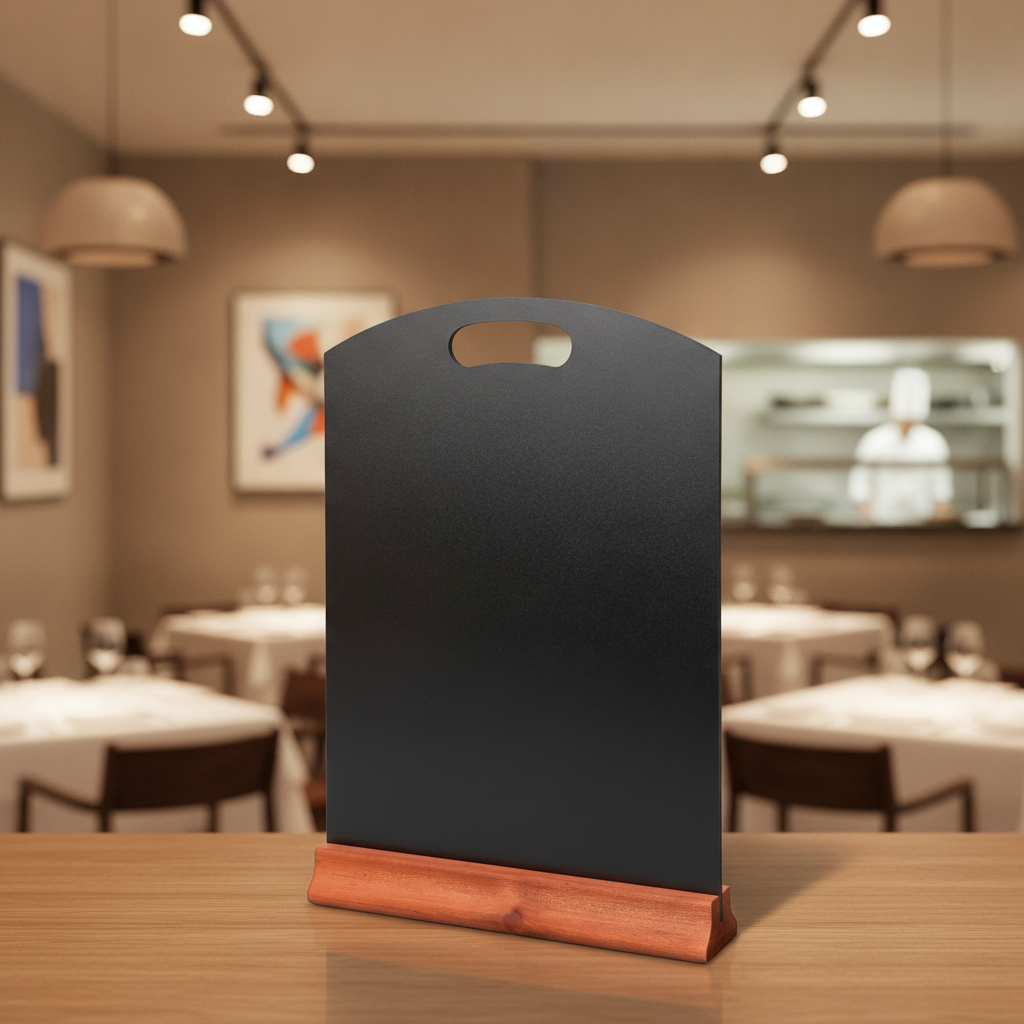 Wooden Double-Sided Board for Bars & Restaurants