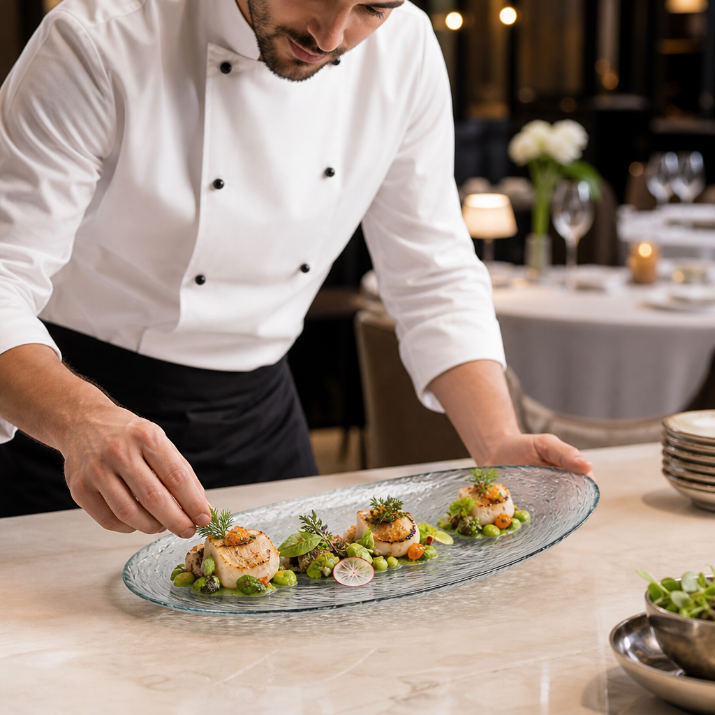 Oval Platters 300mm Glass for Elegant Food Presentation (Pack of 6)