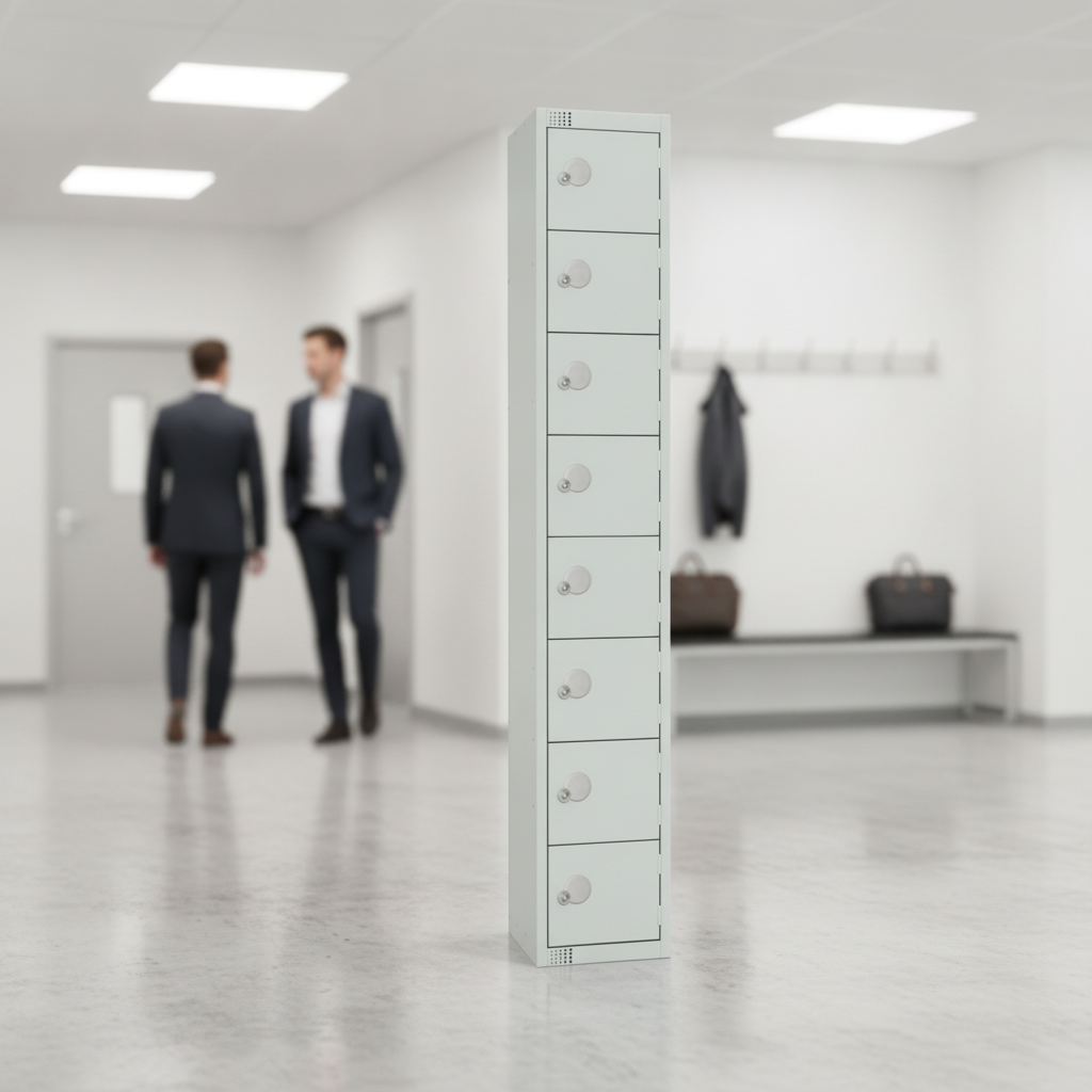 Powder Coated Steel Lockers 300mm Deep for Secure Storage