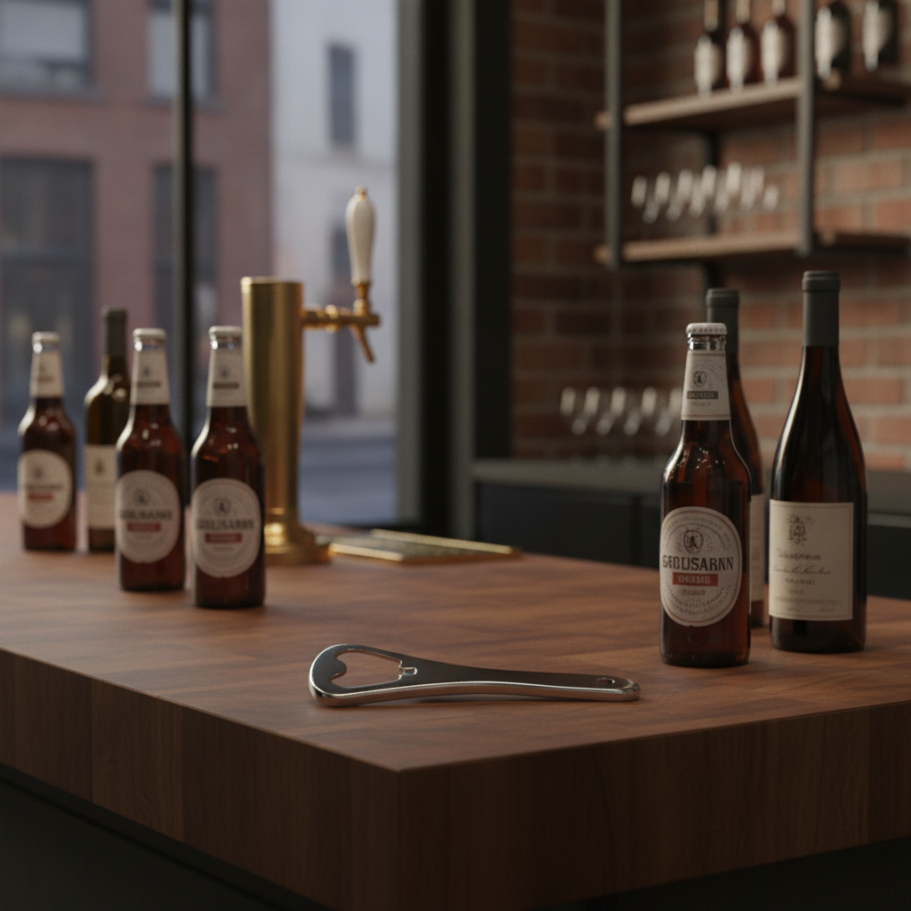 Stainless Steel Bottle Opener for Self-Service Bars