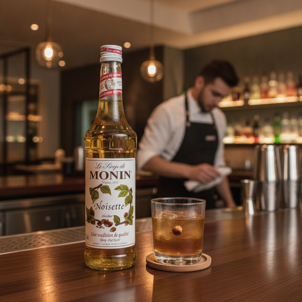Hazelnut Syrup 700ml for Cocktails & Hot Drinks