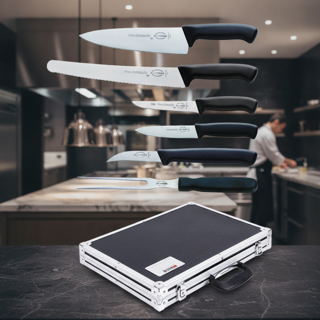 Chromium Strengthened Steel Knife Set for Professional Chefs (Pack of 6)