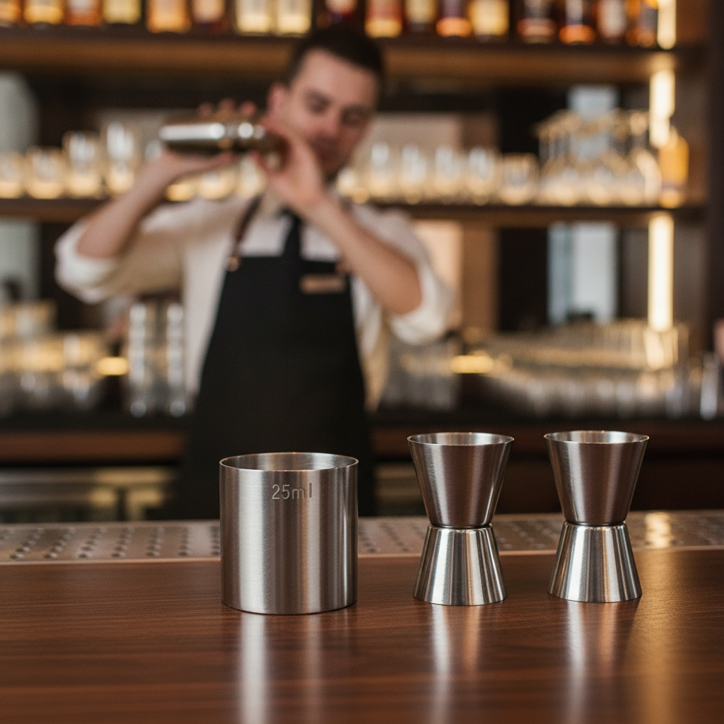 Stainless Steel Thimble Measure 25ml for Bars & Restaurants
