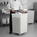 Polyethylene Mobile Ingredient Bin 118L for Food Storage