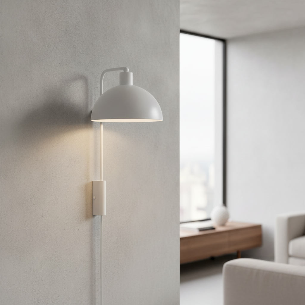Metal Indoor Wall Light 260mm for Modern Spaces