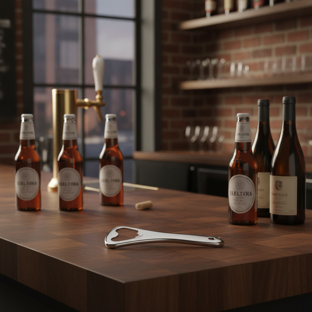 Stainless Steel Bottle Opener for Self-Service Bars