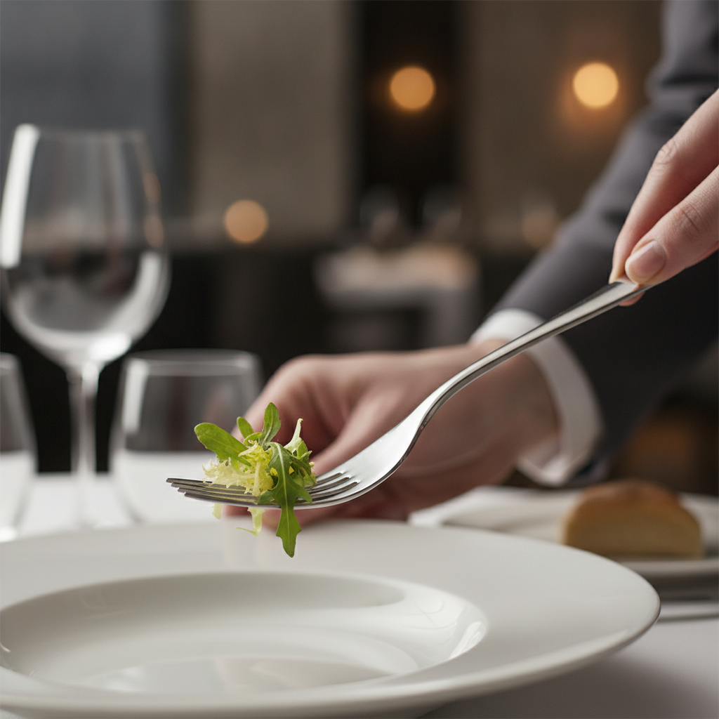 18/10 Stainless Steel Table Fork for Dining Experience (Pack of 12)
