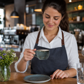 Alumina Low Cups 340ml Blue Vitrified Ceramic for Casual Dining (Pack of 36)