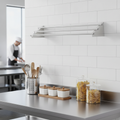 Stainless Steel Wall Shelf 1200mm for Efficient Kitchen Storage