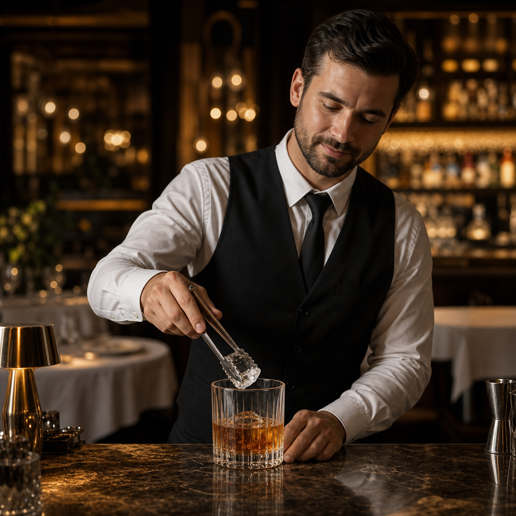 Eco-Crystal Glass Double Old Fashioned Tumbler 360ml for Restaurants (Pack of 12)