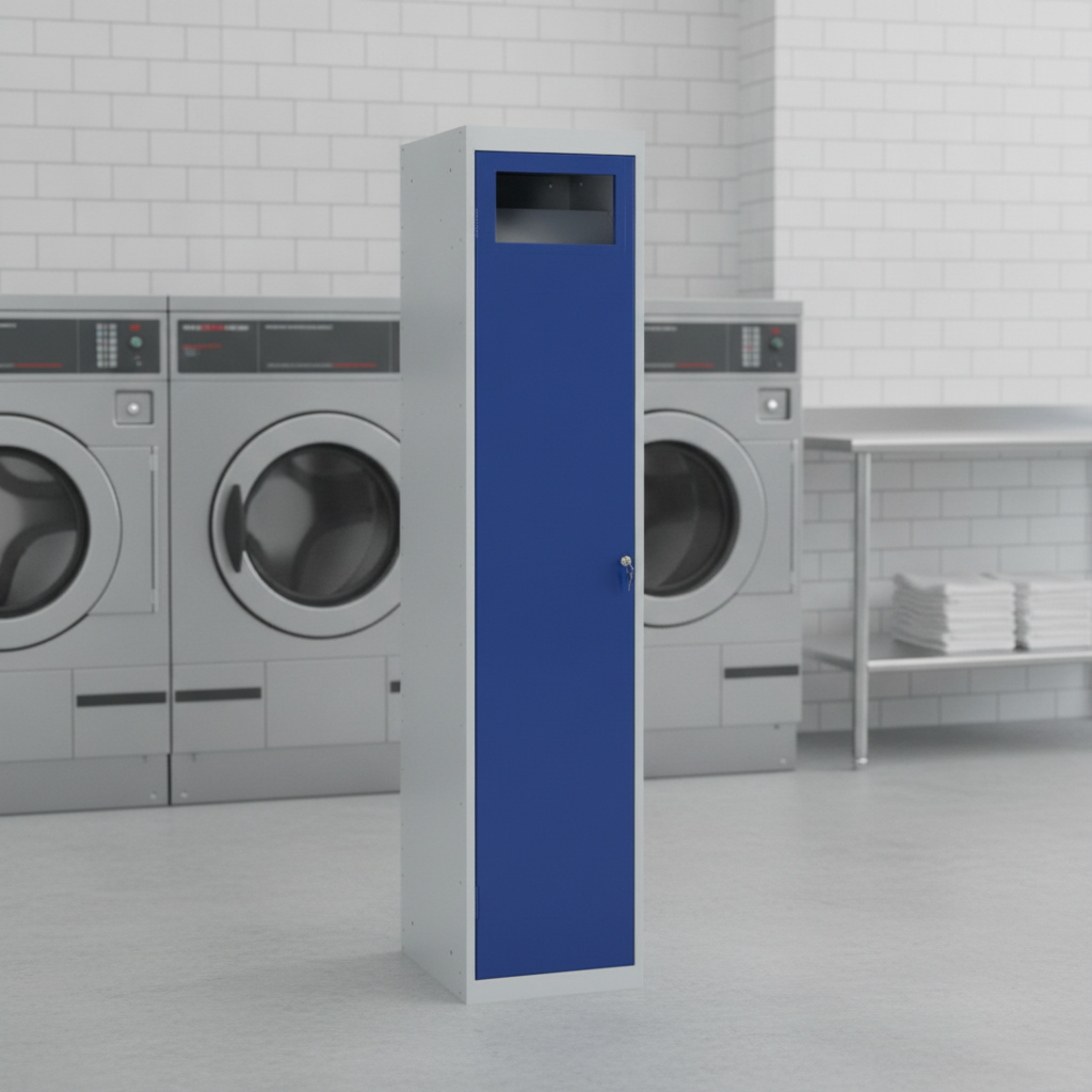 Steel Garment Collector with Anti-Bacterial Finish for Laundry Collection