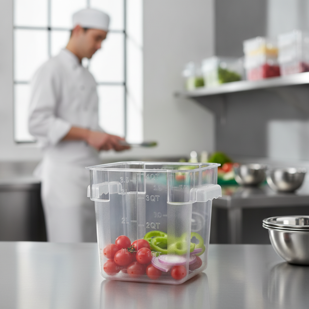 ABS Square Storage Container 3.5L for Food Storage