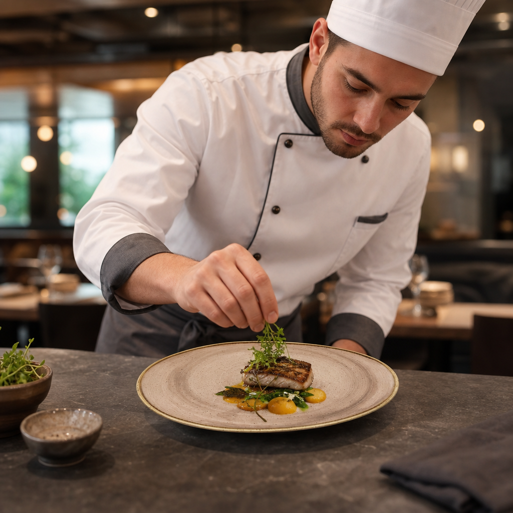 Plates 260mm Vitrified Ceramic for Food Presentation (Pack of 12)